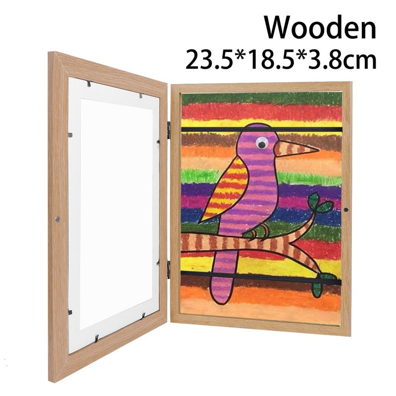 Kids Wooden Picture Display
